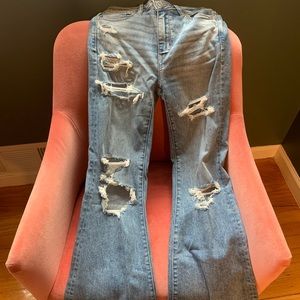 American Eagle - High Rise Flare jeans.  Never worn w/o tag.  Size 2.